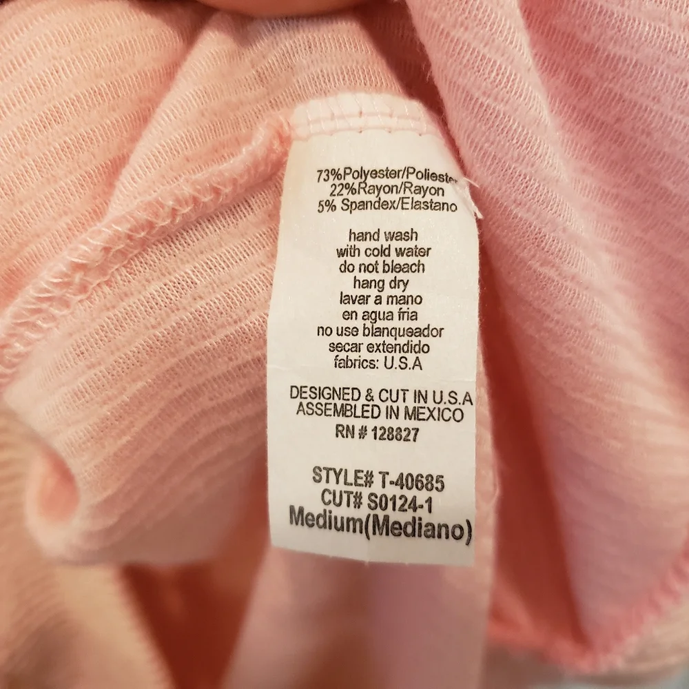 Tres Bien XOXO ribbed sweatshirt NWOT - Picture 3 of 3